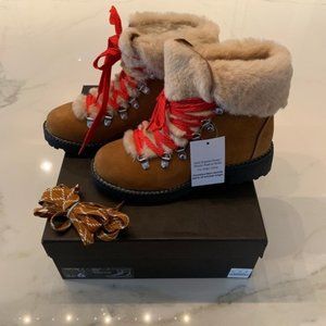 J.Crew Nordic Boots Glazed Pecan Sz 7
